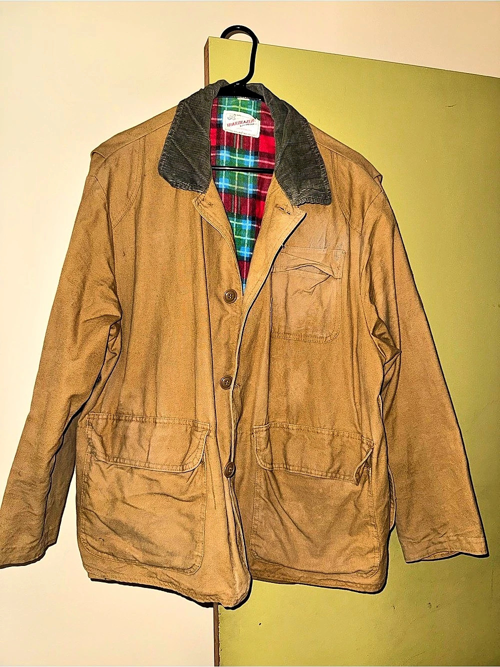 Winchester Trailblazer Workwear Plaid Lined Work Jacket